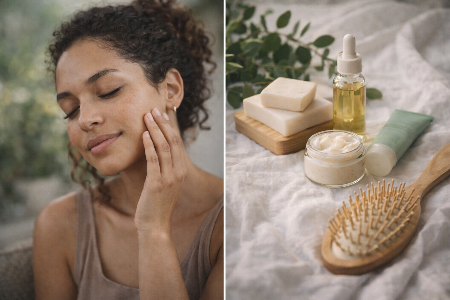 Beleza Natural Não é Ausência de Cuidado — É Escolha Consciente 🌿✨