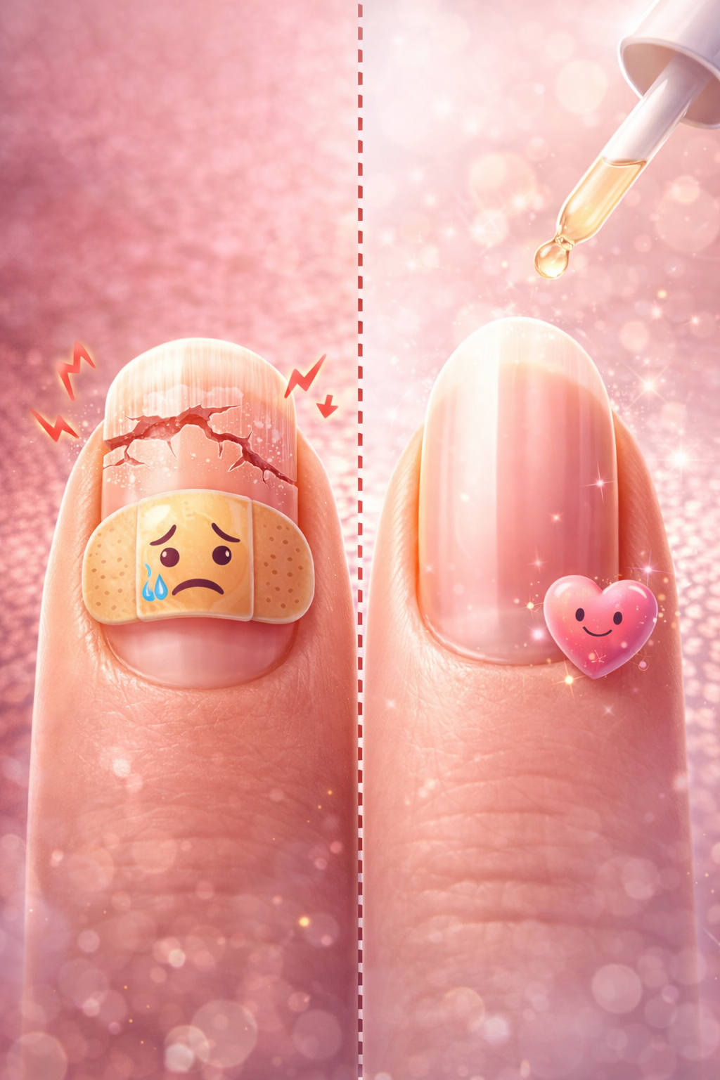 Unhas Que Quebram Fácil Não São Fracas — Estão Cansadas 💅🛑